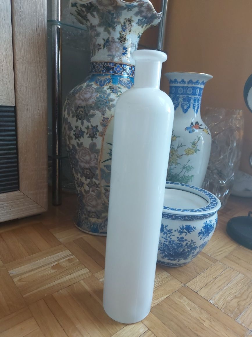 Wazon butelka szklana 34cm