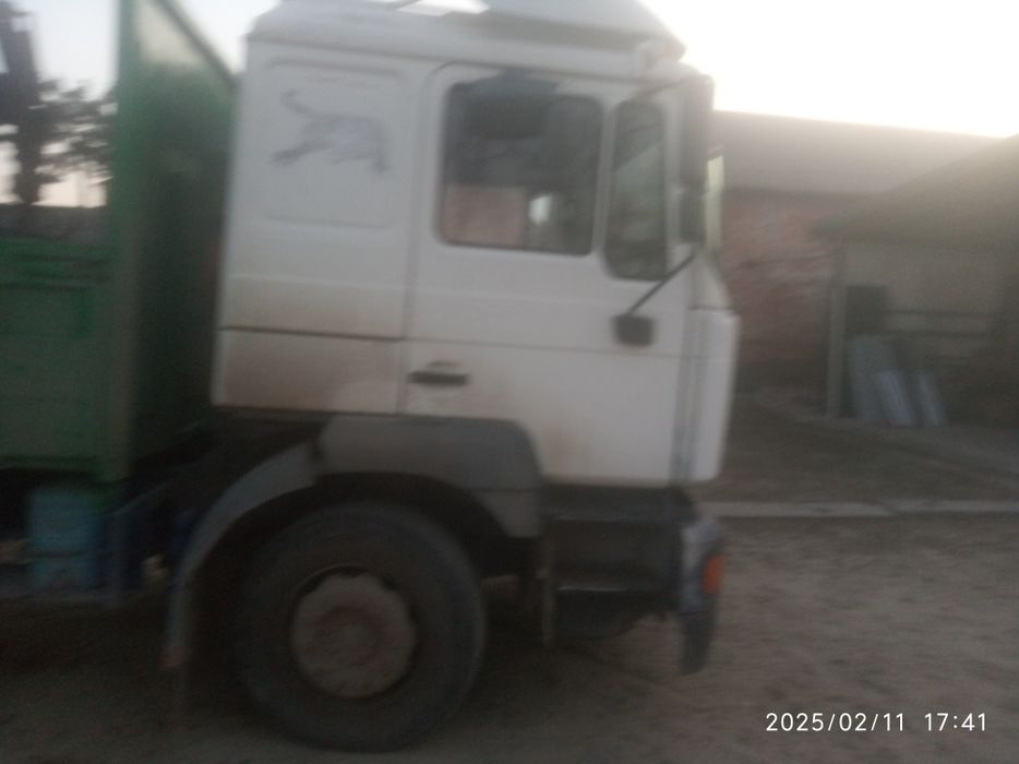 Ман 19.414 Бортовий Кран Маніпулятор