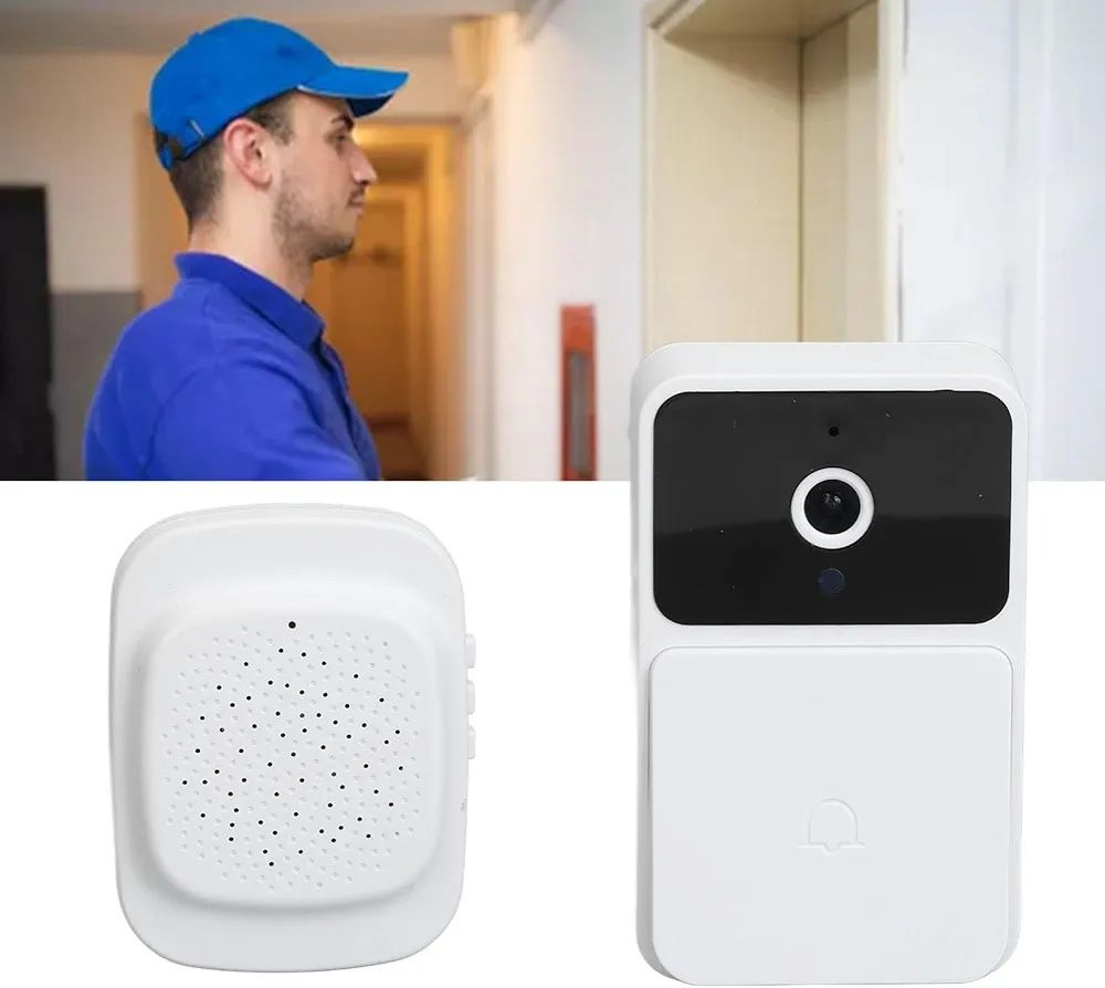 Bezprzewodowy Dzwonek do Drzwi WiFi z Kamerą