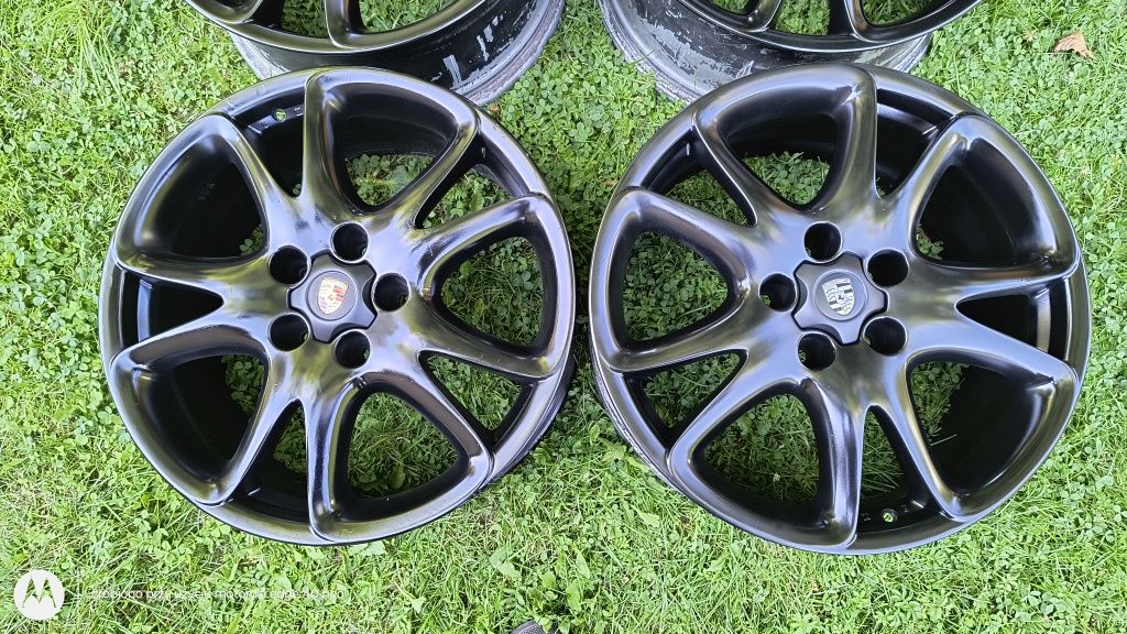 Porsche Cayenne, Audi Q7, VW Touareg felgi 20" oryginał czarne.