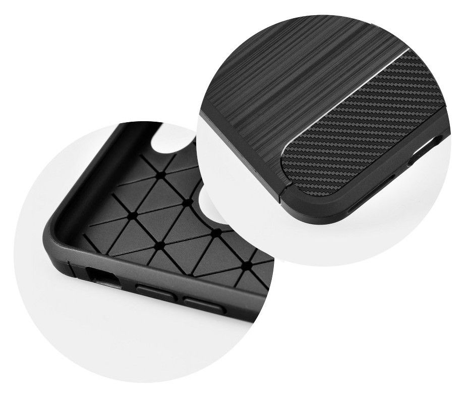Etui Carbon do Motorola Moto G8 Power Lite Black