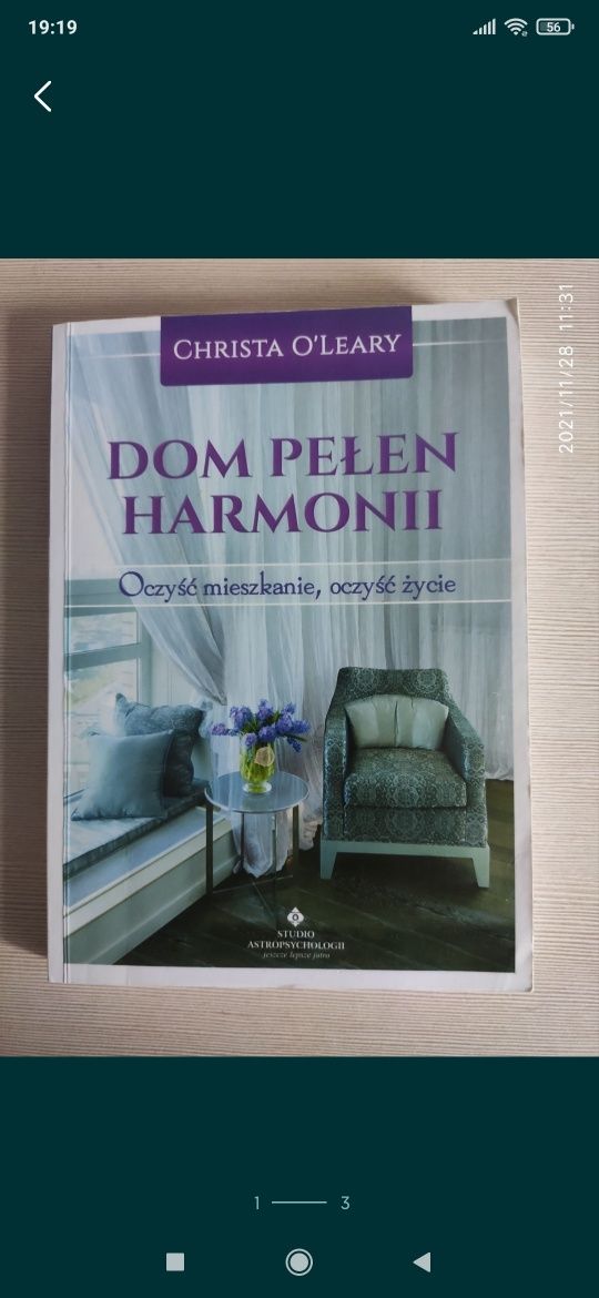Książka "Dom pełen harmonii" Christa O'Leary