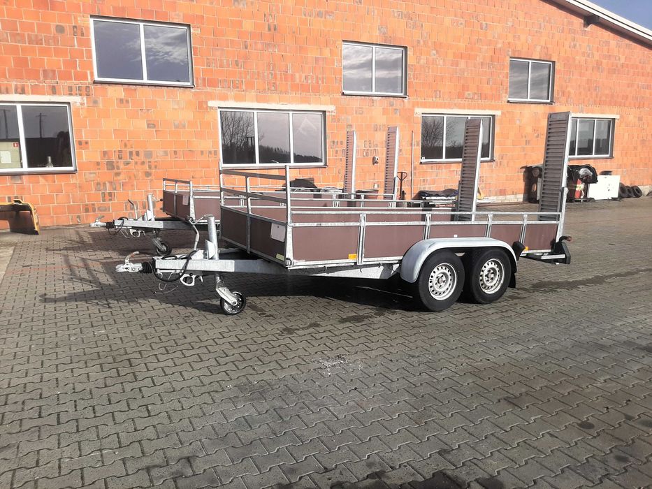 SARIS Przyczepka Przyczepa DMC 3500 kg Minikoparka Walec Traktorek