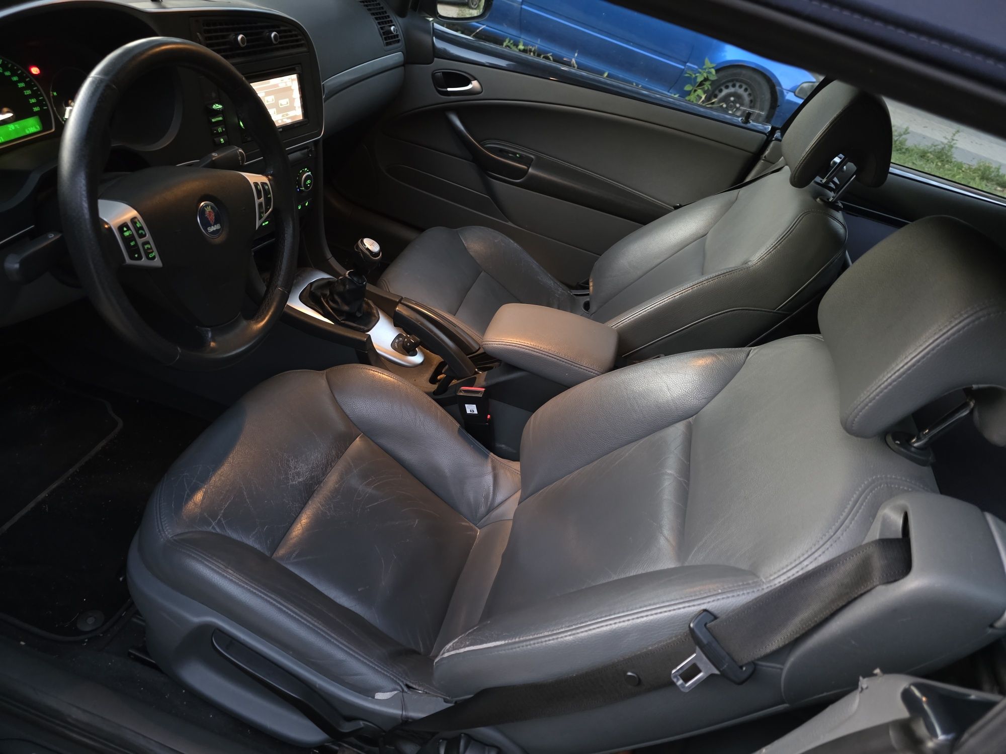 Saab 9-3 1.9 TiD cabrio klima fajny  stan !!