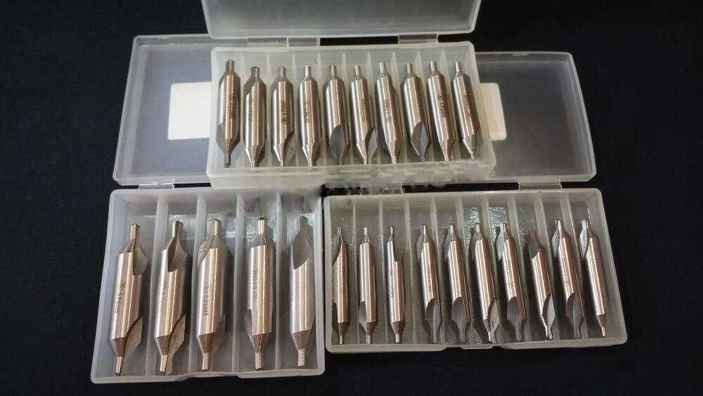 Сверла центровочные ( 1 - 6,3 mm ), сверло Р18Со кобальт, Р9, Р6м5