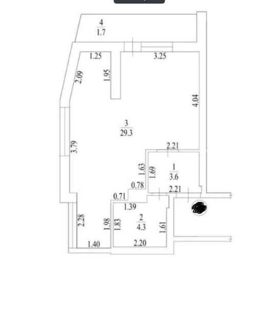 1к квартира ,новый сданый ЖК, 3-я ст.Фонтана