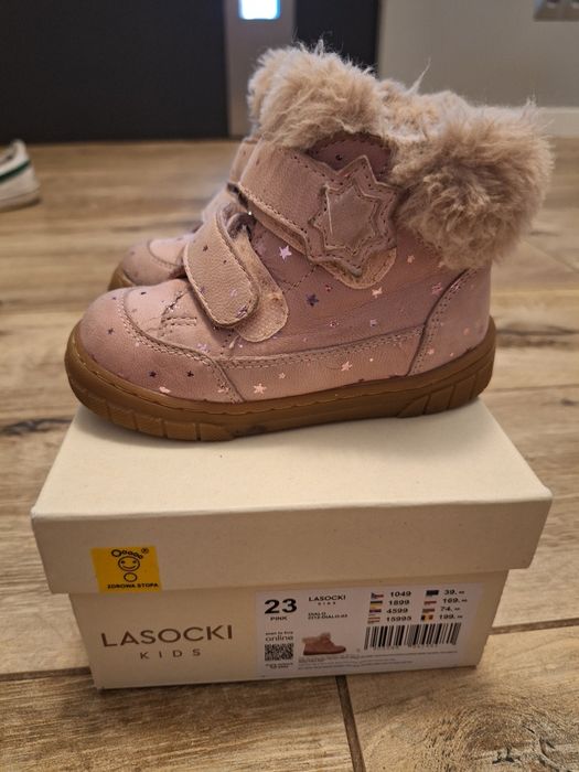 Kozaki, buty zimowe r. 23 Lasocki, model Dialo