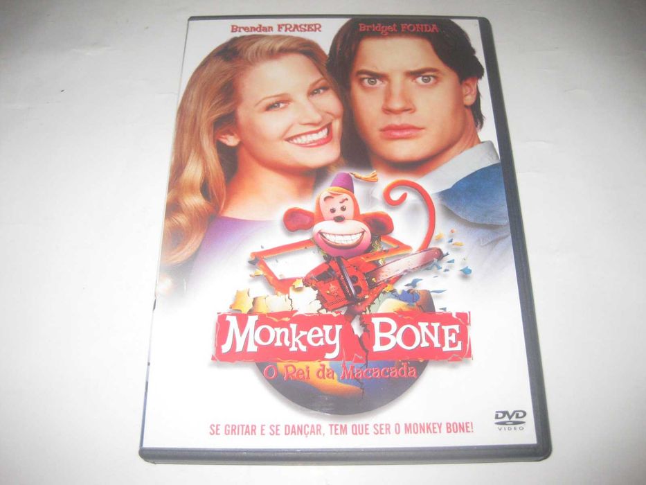 DVD "Monkeybone - O Rei da Macacada" com Brendan Fraser