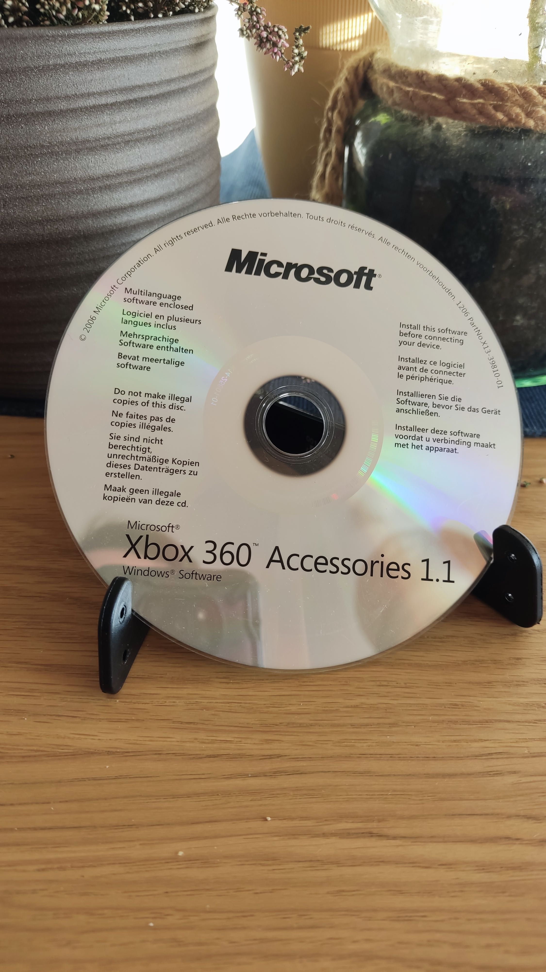 Microsoft Web Developer + Xbox 360 Accessorie / Płyty CD / retro