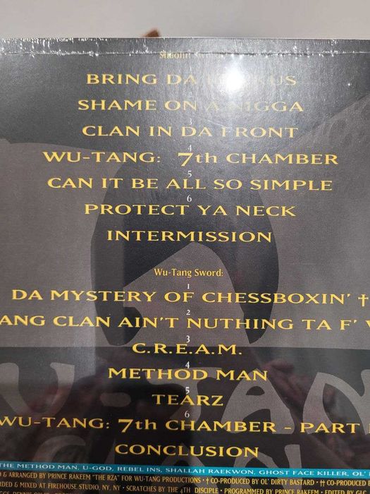 Вінілова платівка Wu-Tang Clan - Enter The Wu-Tang (36 Chambers)(НОВА)