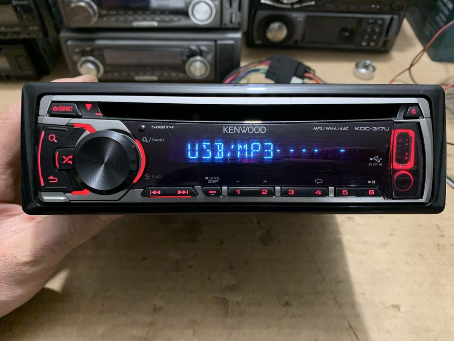 Автомагнітола магнітола Kenwood KDC-317U