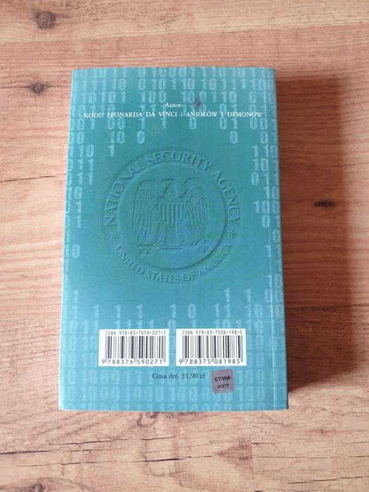 Książka "Cyfrowa Twierdza" Dan Brown