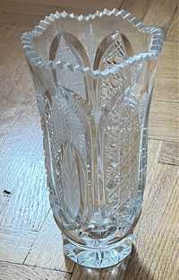 Винтажная хрустальная ваза