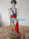 Garrafa de conhaque matador espanhol vintage Nogueras Comas Barcelona