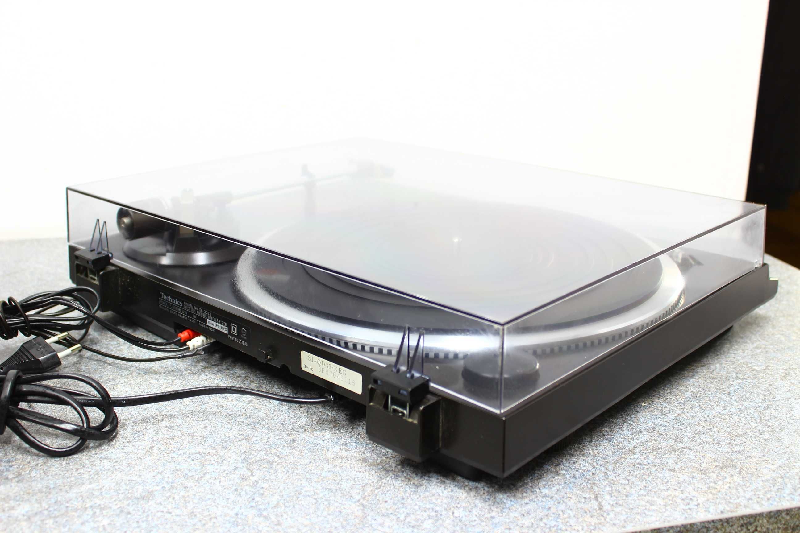 Gramofon Technics SL-QD33 * Direct * Quartz *Topowy model z serii