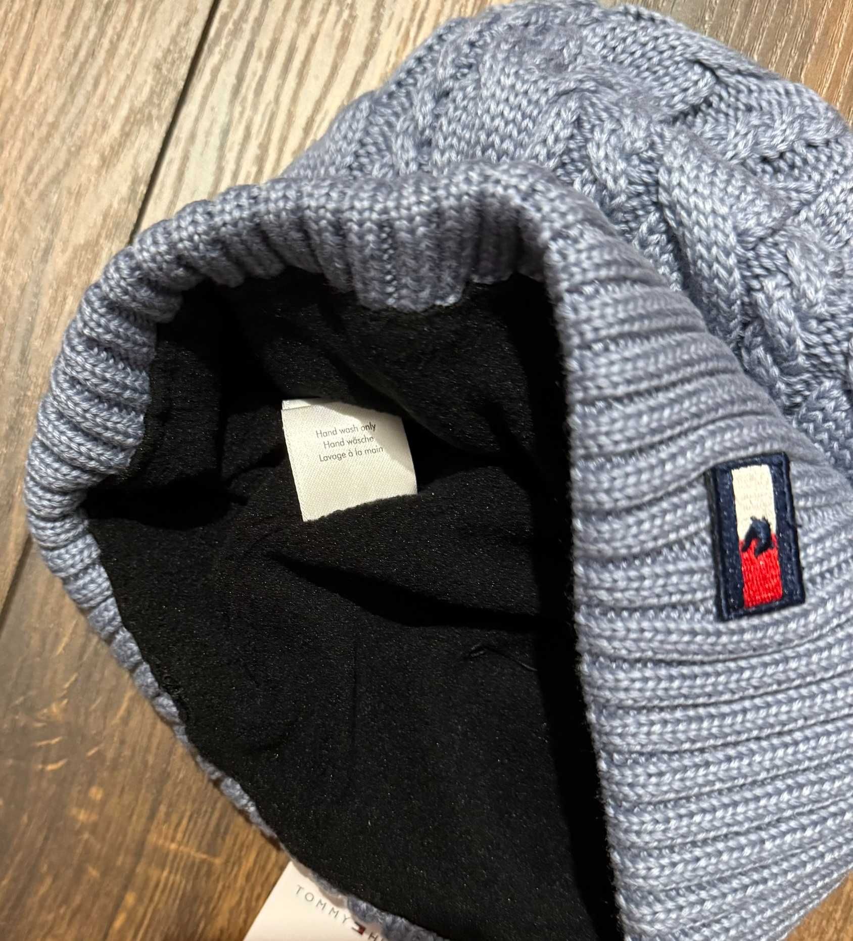 Tommy Hilfiger czapka zimowa damska Moonstone