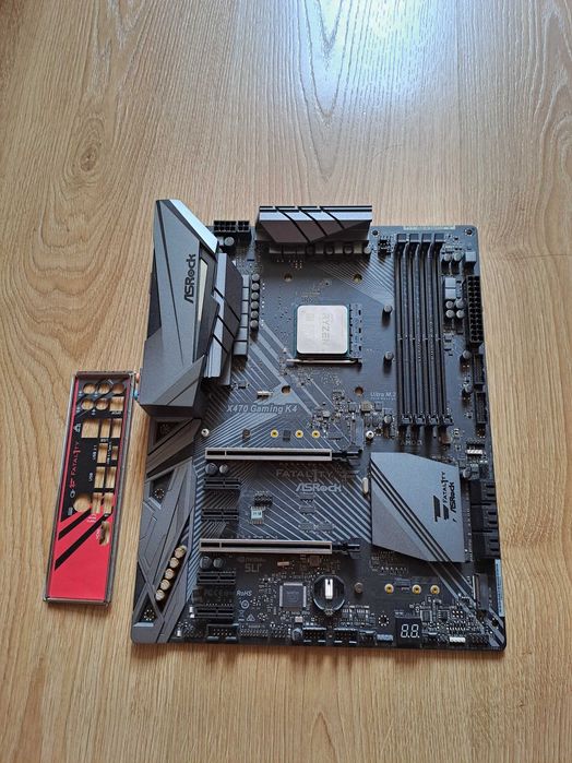 Fatal1ty X470 Gaming K4 + Процесор AMD Ryzen 5 3500X 3.6 GHz 32 MB
