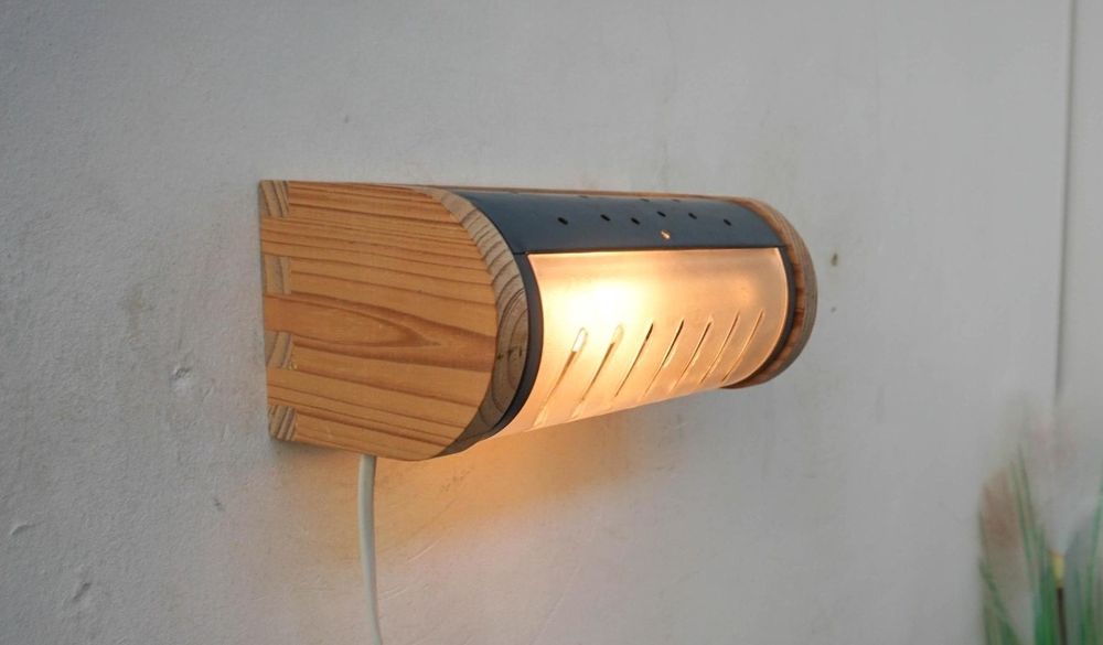 2 Candeeiros de Parede IKEA TASSA – Vintage Raros