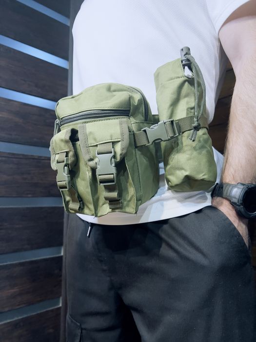 Тактична чоловіча поясна сумка,оксфорд у військовому стилі