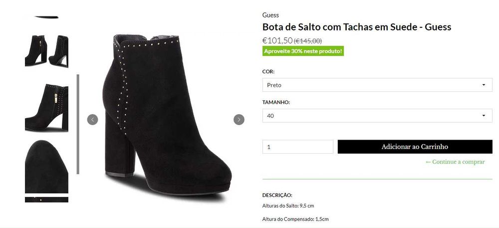 Botas de Salto -GUESS