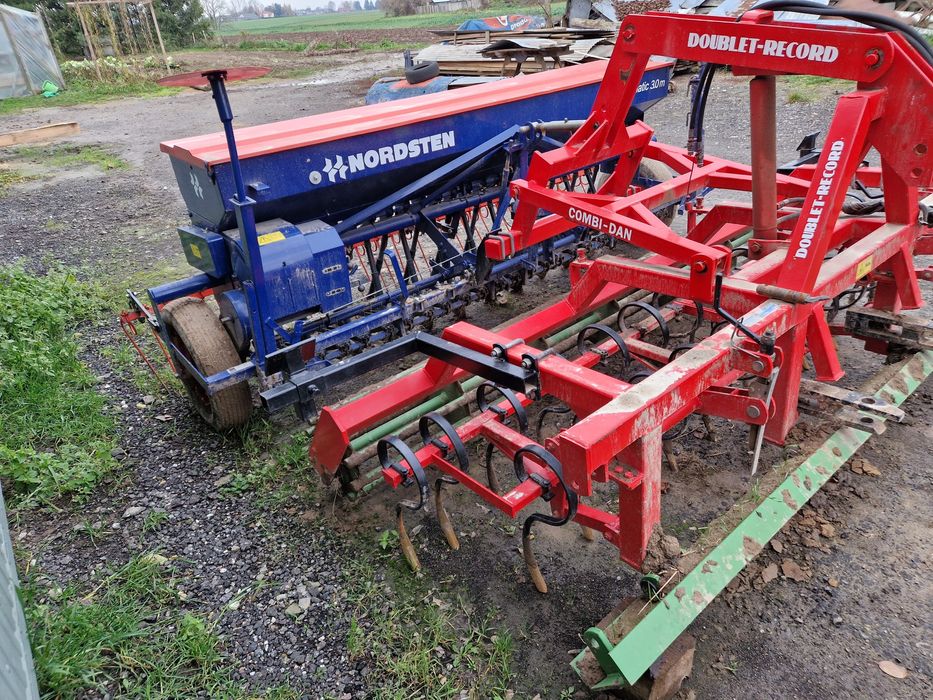 Zestaw Uprawowo-siewny Nordsten liftomatic plus Double Record 3m