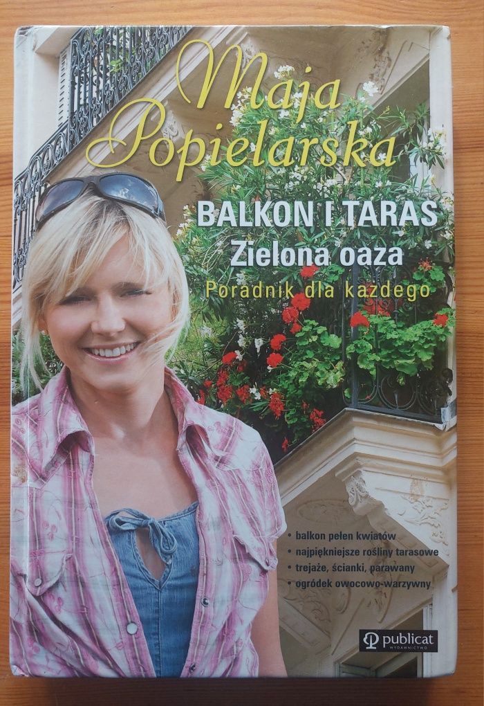 Maja Popielarska, Balkon i taras, Zielona oaza