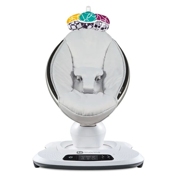 Крісло-гойдалка 4moms MamaRoo 4.0 classic grey