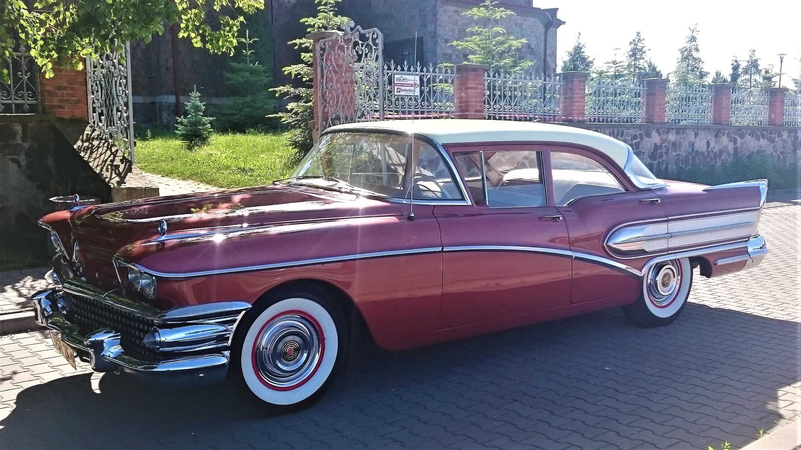 Auto do ślubu Buick Special'58 samochód na wesele