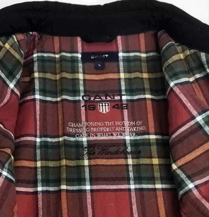 GANT Men's Windcheater Kurtka Męska Harringtonka Classic Style * L/XL