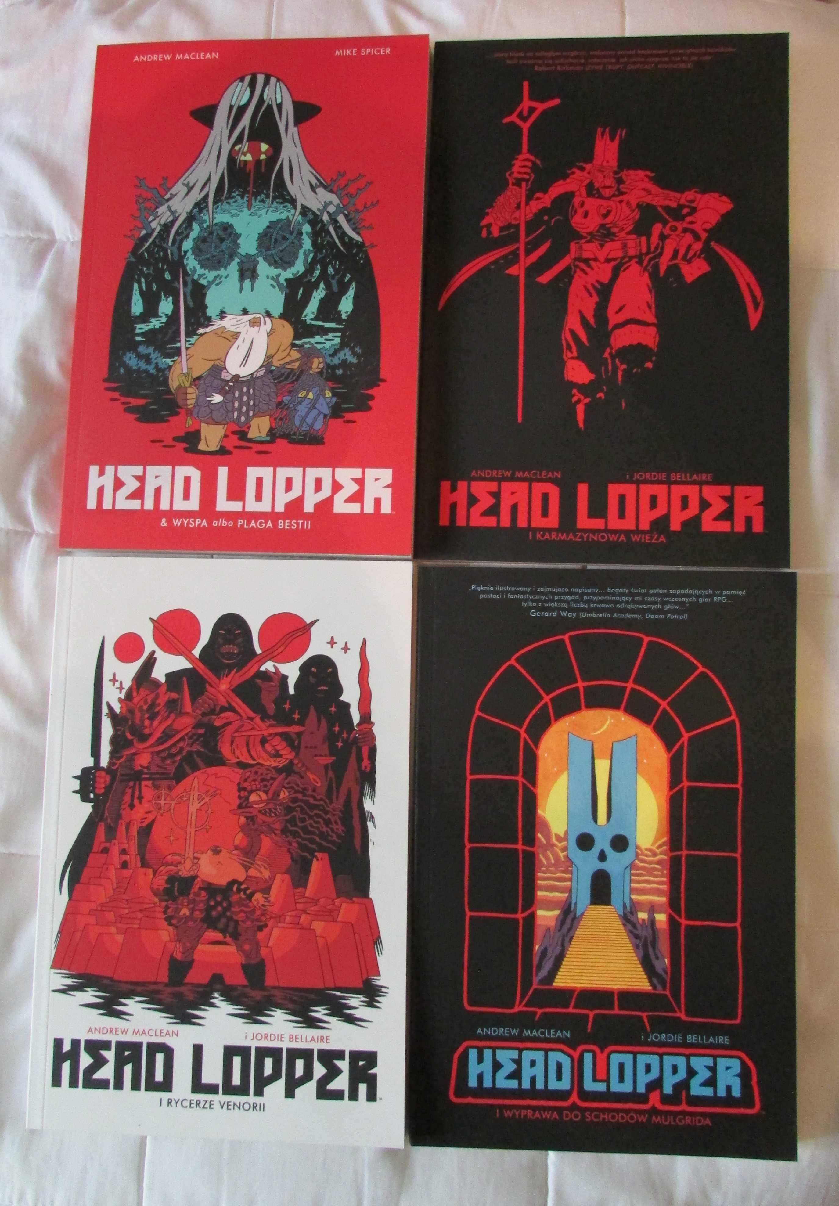 Head Lopper 1-4 komplet - komiksy