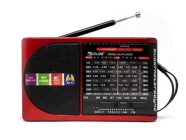 Радиоприемник, радио GOLON RX-6688 с фонариком и USB, есть опт