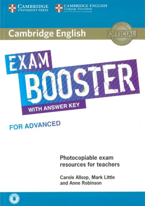 Cambridge English Exam Booster for Advanced with Answer Key +Audio