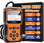 Scanner diagnóstico multimarcas OBD II 2025. NOVO