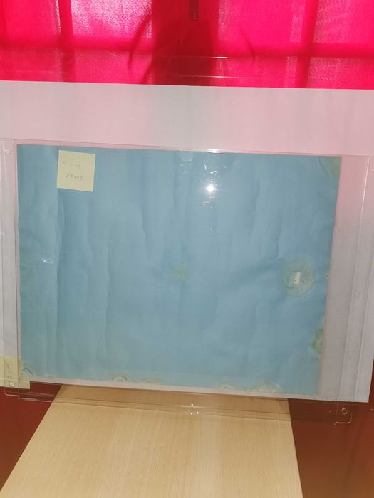 Expositor de Poster em acrílico com afastadores