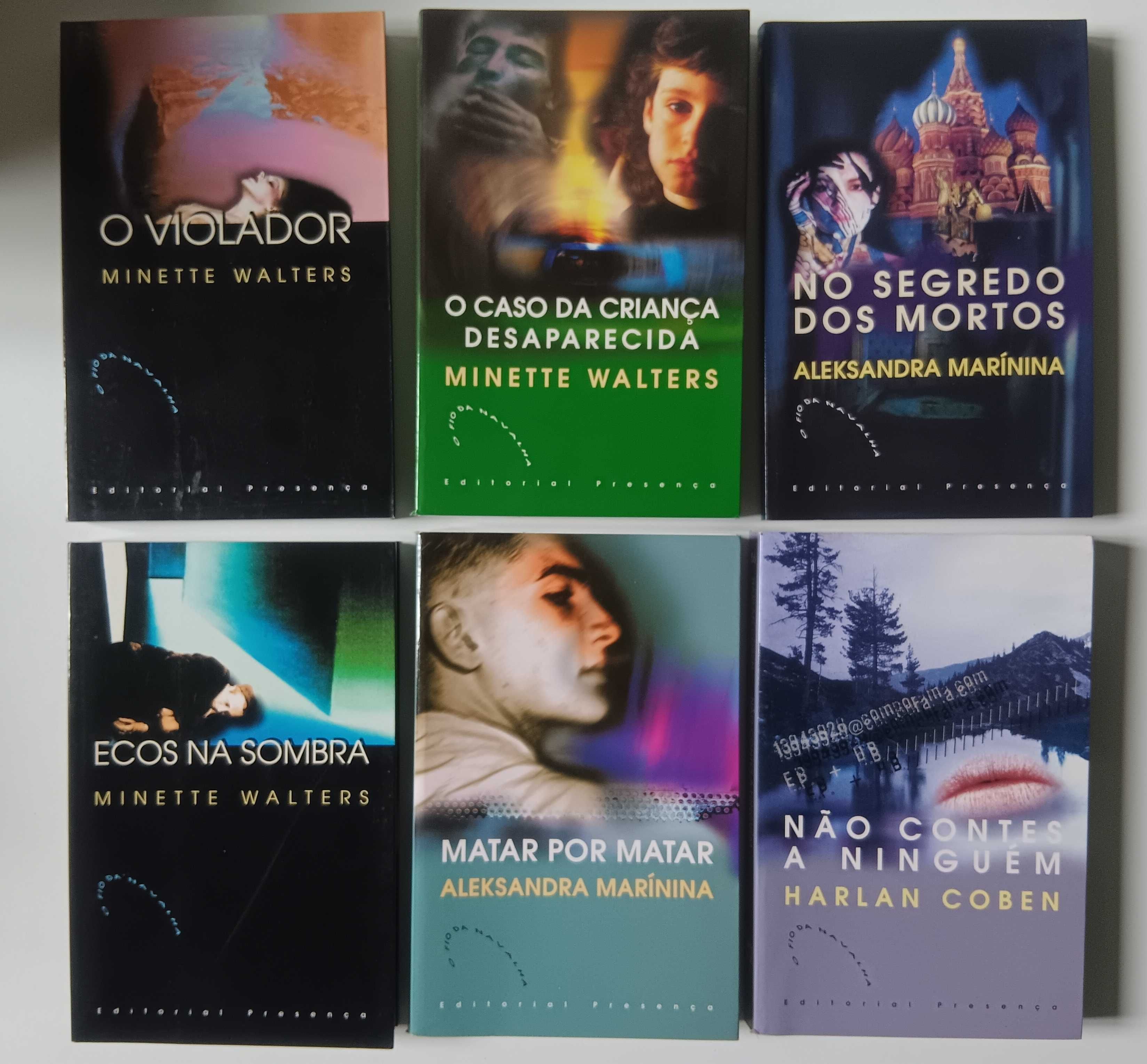 Livros diversos Polícias, Thrillers, Suspense