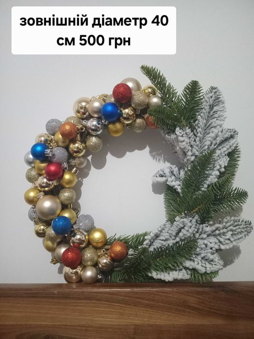 Новорічні віночки