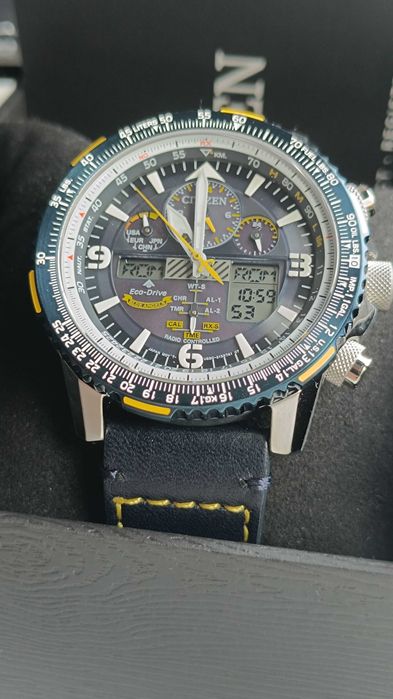 NOWY Męski Zegarek Citizen JY8078-01L PROMASTER Eco-Drive Blue Angel