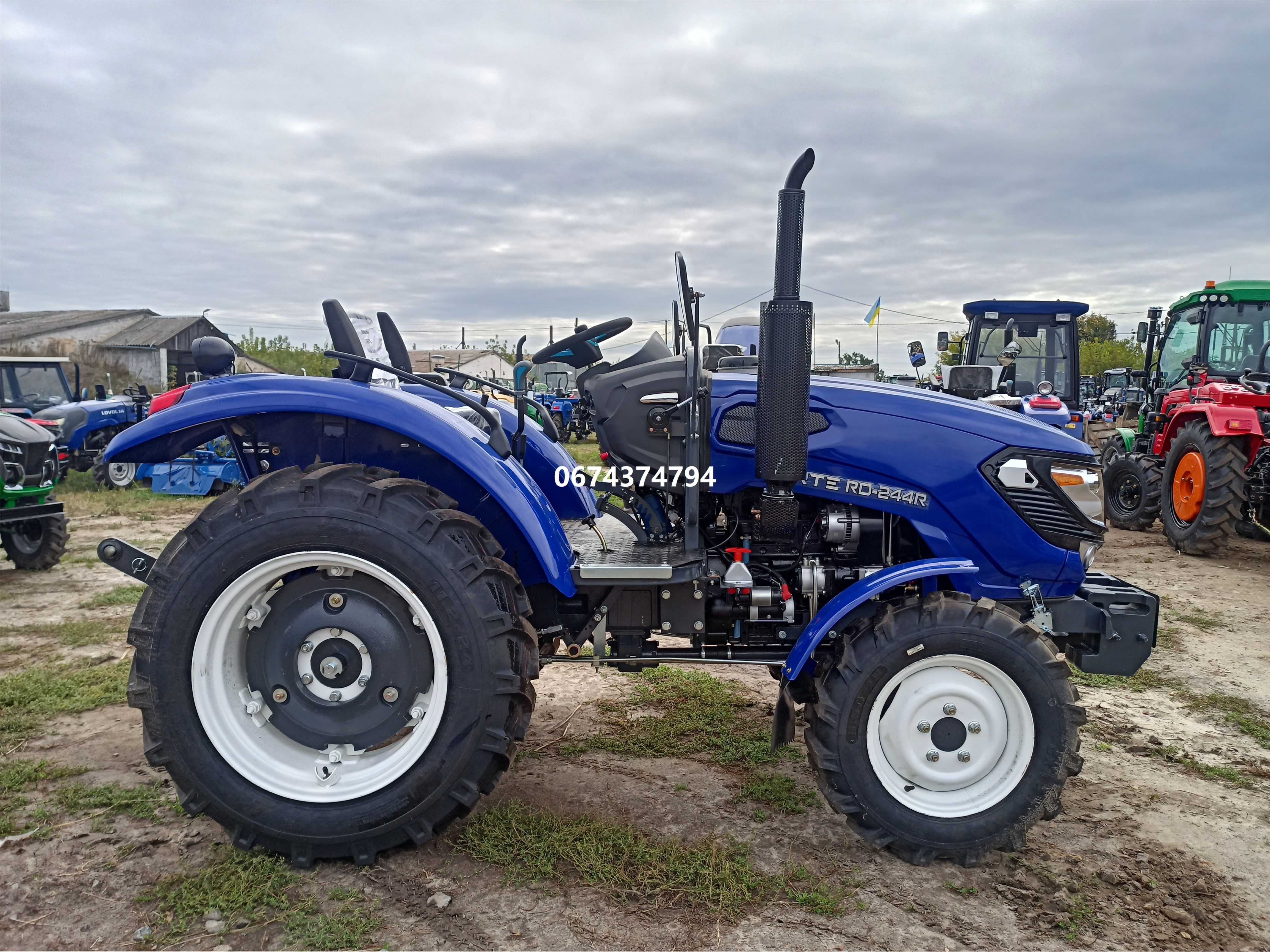 Мінітрактор Forte RD 244R (Реверс) ФОРТЕ безкоштовна доставка під двір