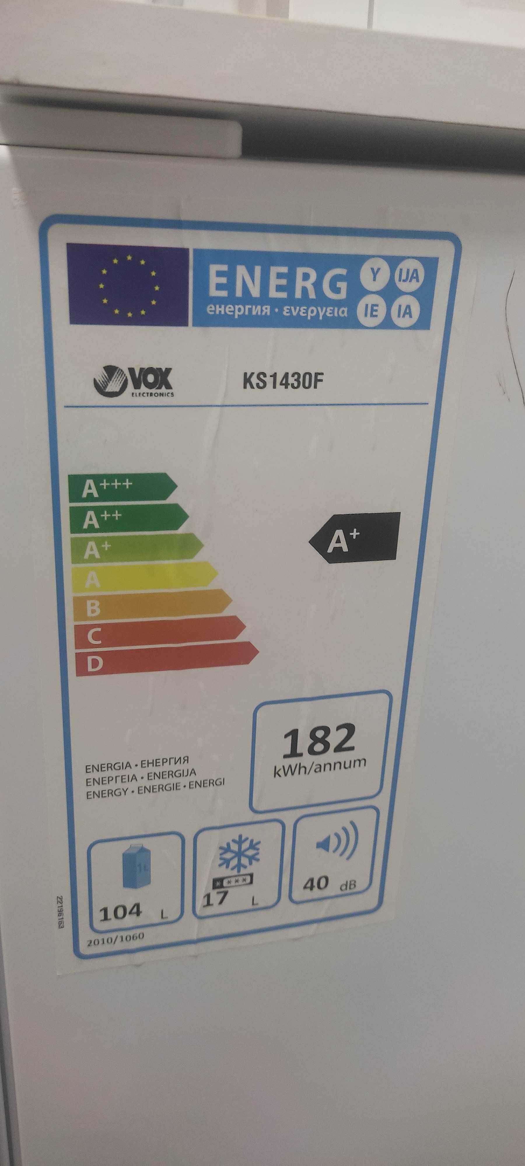 Frigorífico 122 litros combi 82cm altura estado muito bom