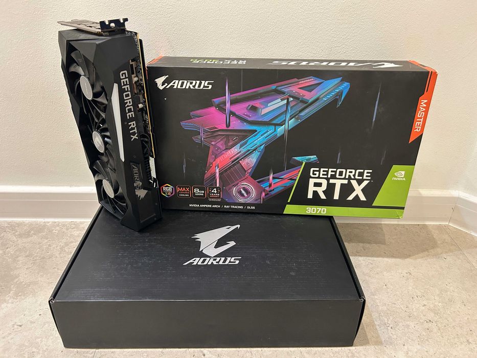 AORUS GeForce RTX 3070 MASTER 8G Rev 1.1