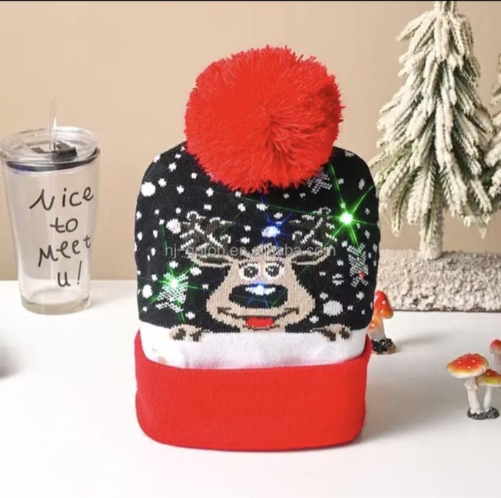 Gorros Natal com Led