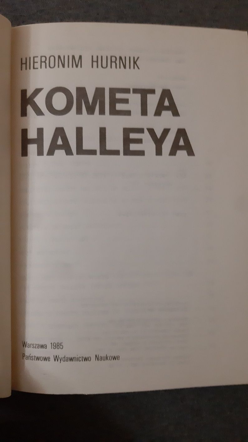 Kometa Halleya Hieronim Hurnik