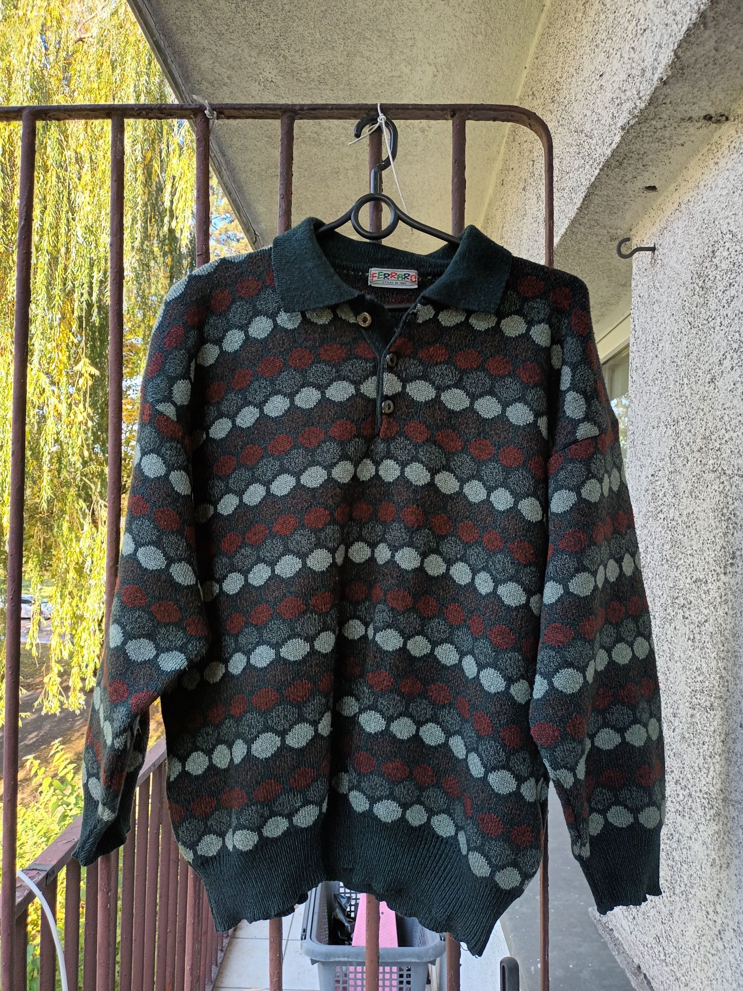 Sweter vintage unisex