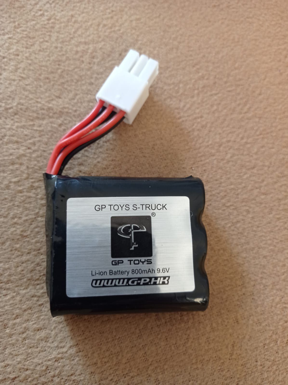 Bateria GP TOYS S-TRUCK Li-ion 800 mAh 9.6 V