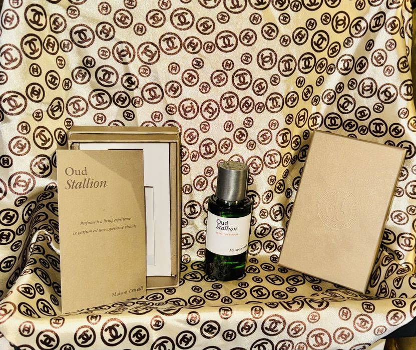Perfume oud stallion maison criveli