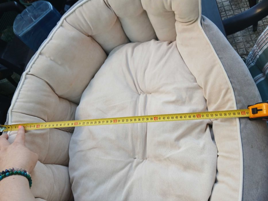 Cama cão usada 2 vezes