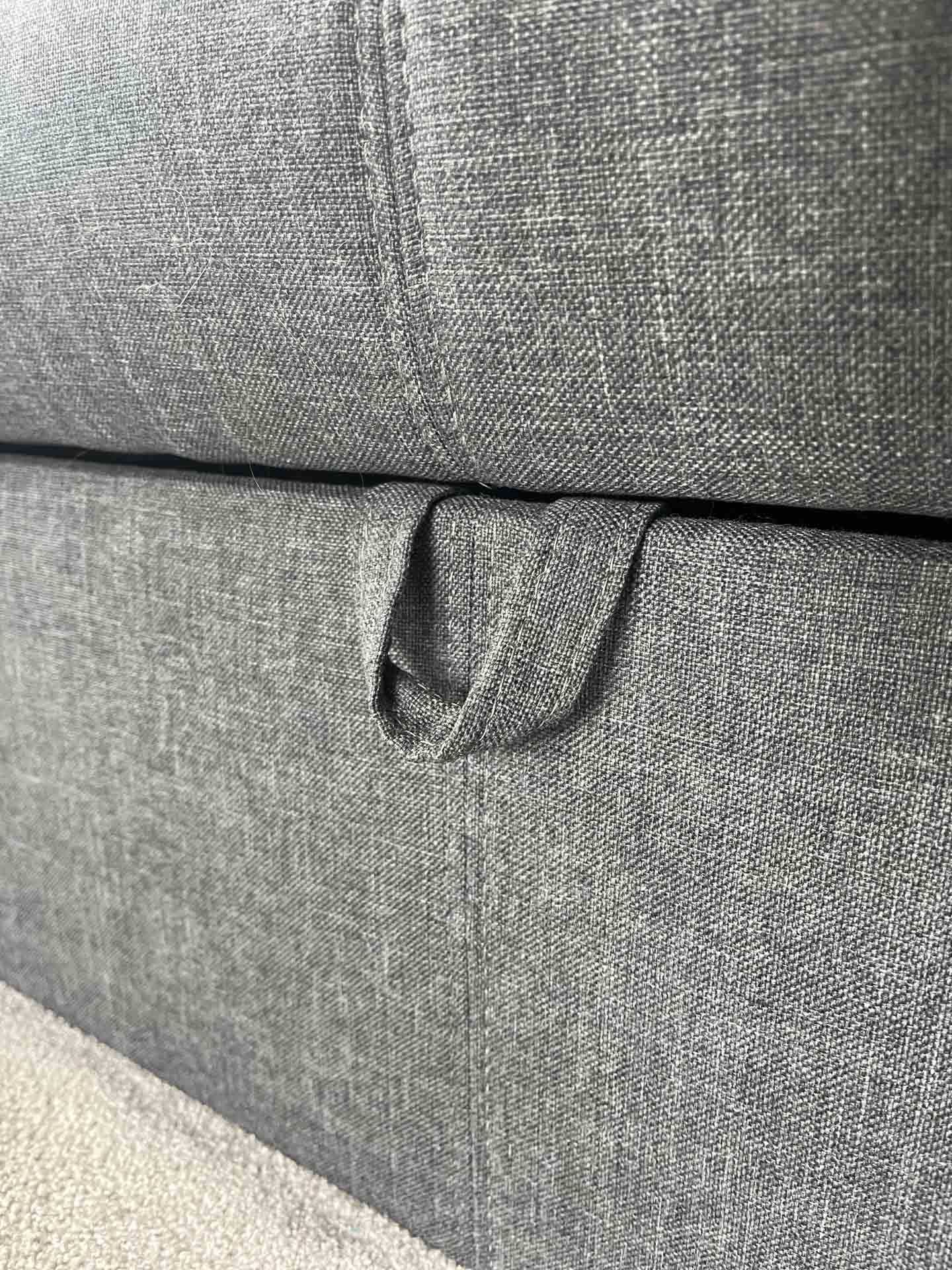 Nowoczesna sofa z funkcją pojedynczego spania używana stan bdb