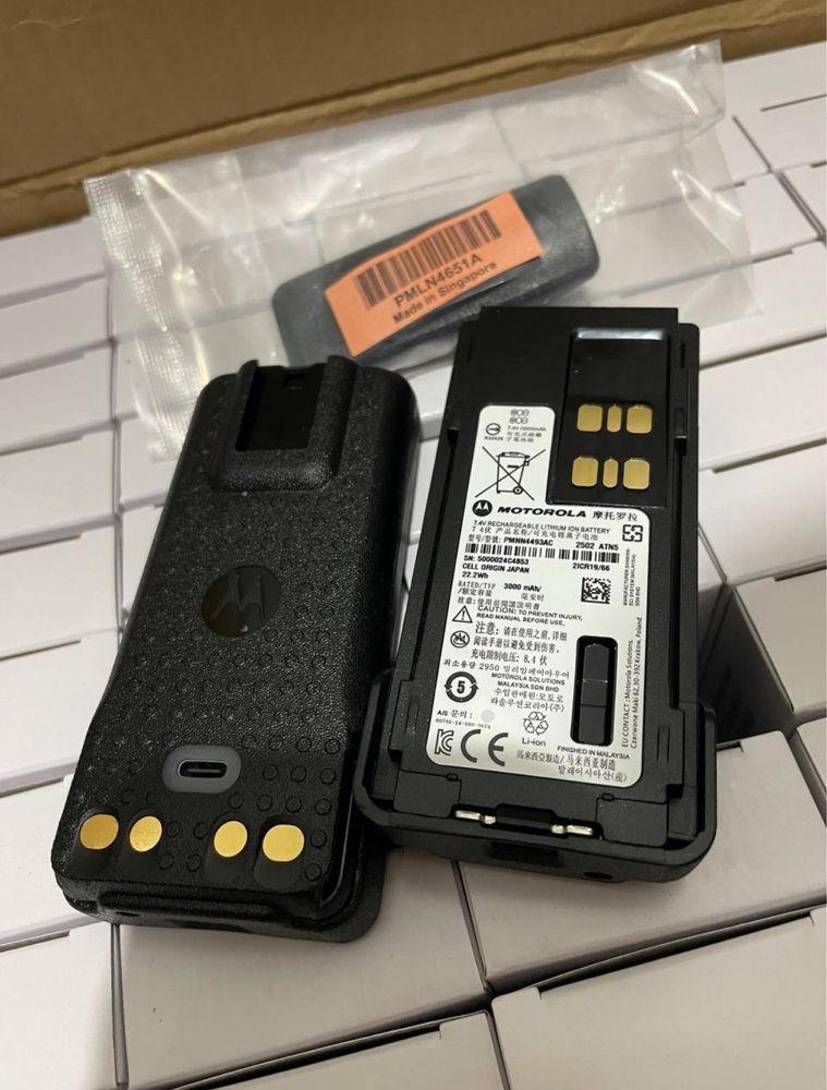 Акб для рации motorola type-c dp4400-4800 аккумулятор Малайзия!