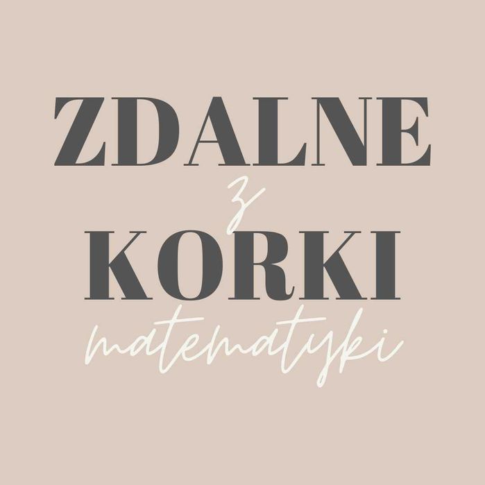 Zdalne korepetycje z matematki / Rozwiązanie zadań