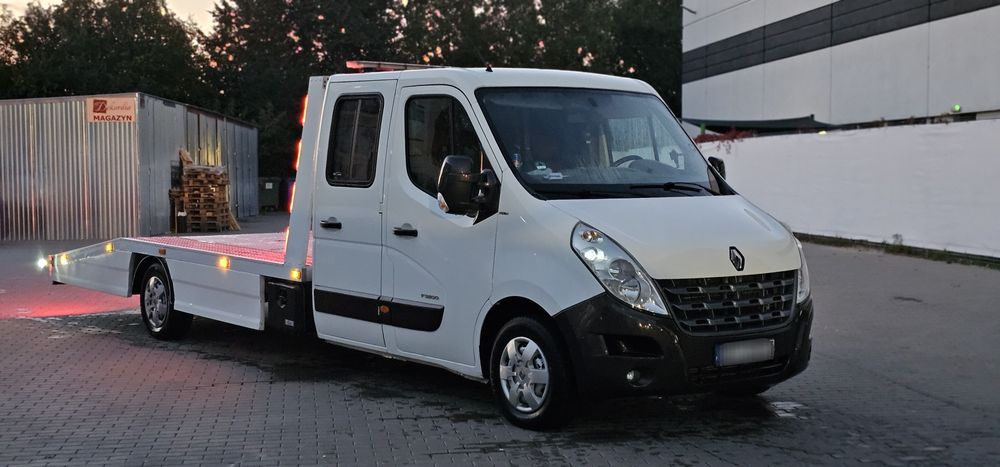Renault Master laweta dubel 7 osob zamiana na auto tańsze lub droższe
